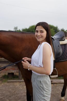 Майка с бантом (34-46), белый